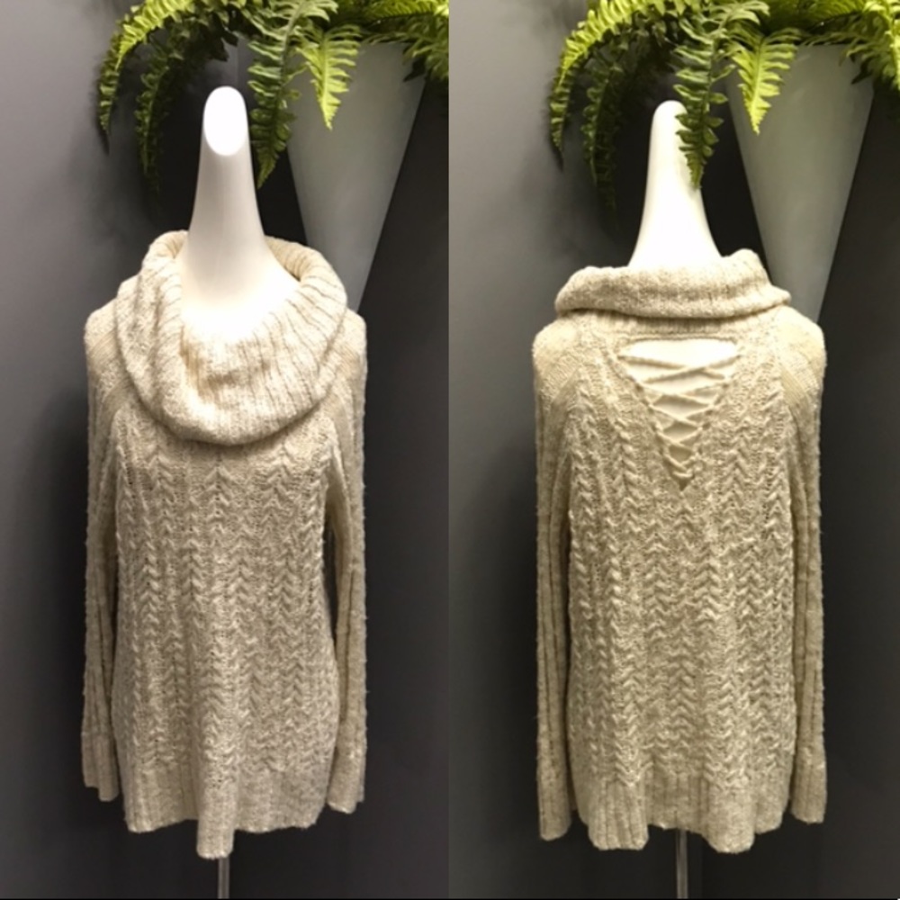 Xhilaration cowl neck sweater